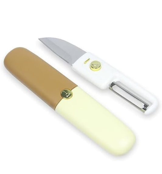 2 in 1 Stainless Steel Peeler and Knife