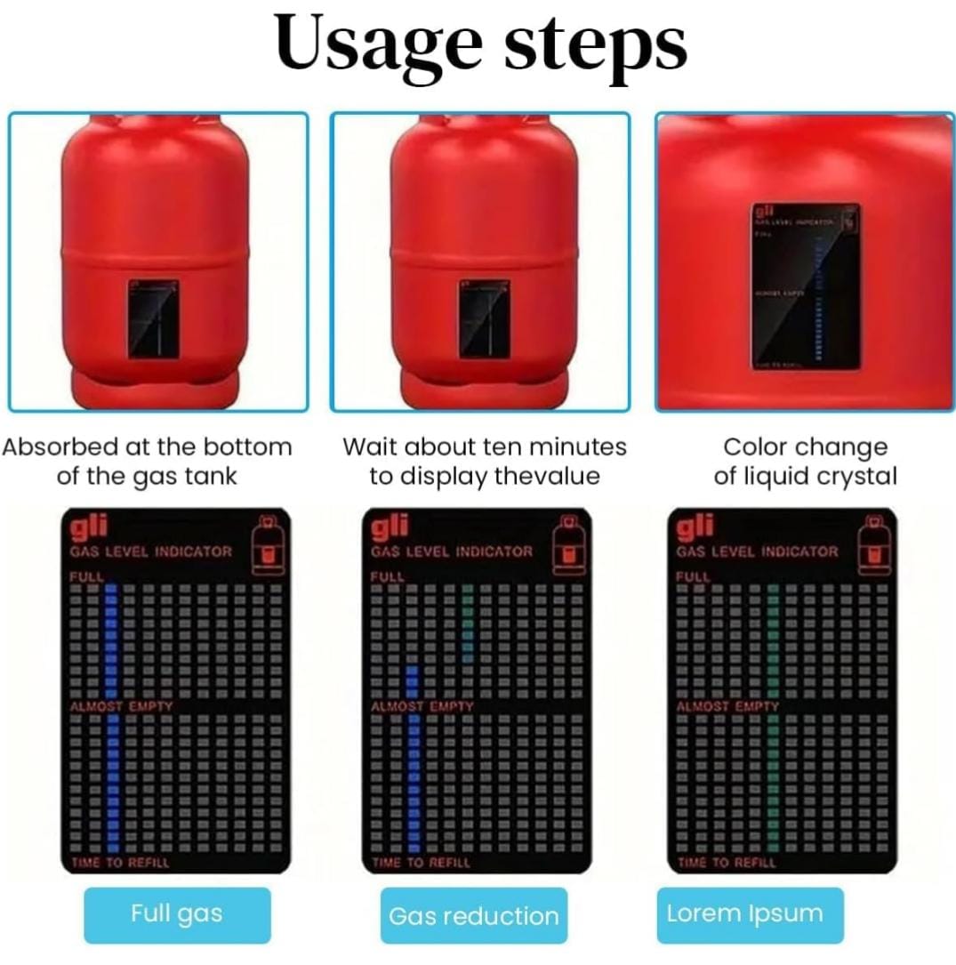 Gas Cylinder Tank Level Indicator